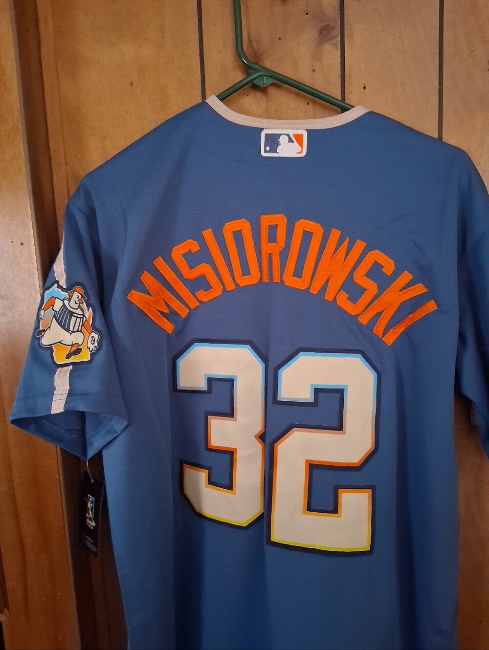 Mystery Card With Jacob Misiorowski Milwaukee Brewers City Connect Medium Jersey